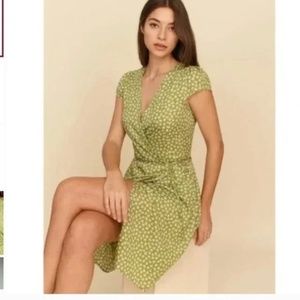 Reformation Zena Wrap Dress